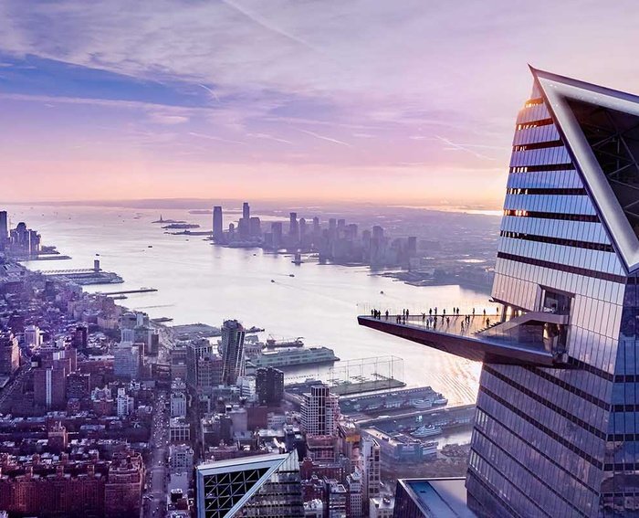 NYC: The Edge Observation Deck at Hudson Yards